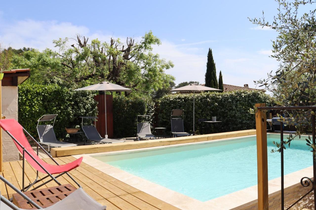 Gite Lapaz/Jacuzzi Prive/Piscine Draguignan Dış mekan fotoğraf