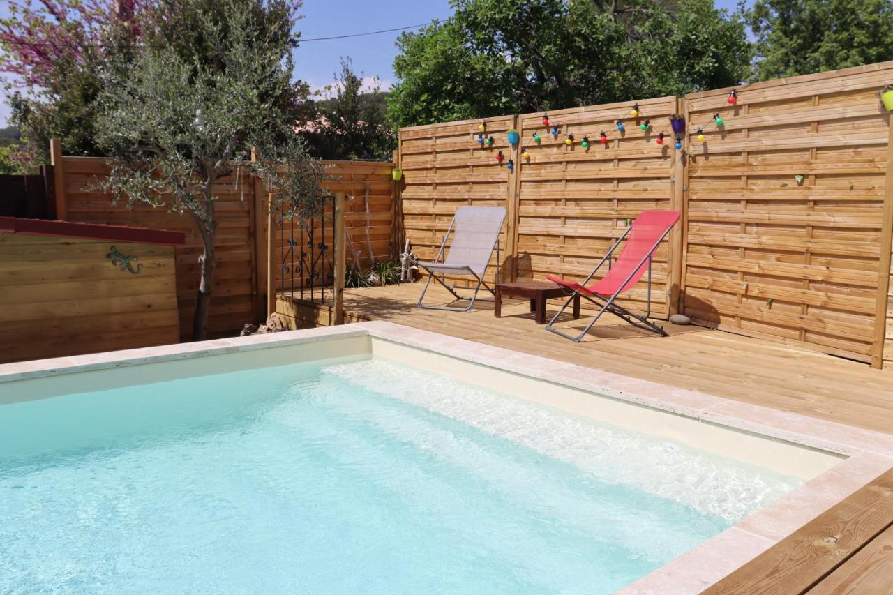 Gite Lapaz/Jacuzzi Prive/Piscine Draguignan Dış mekan fotoğraf
