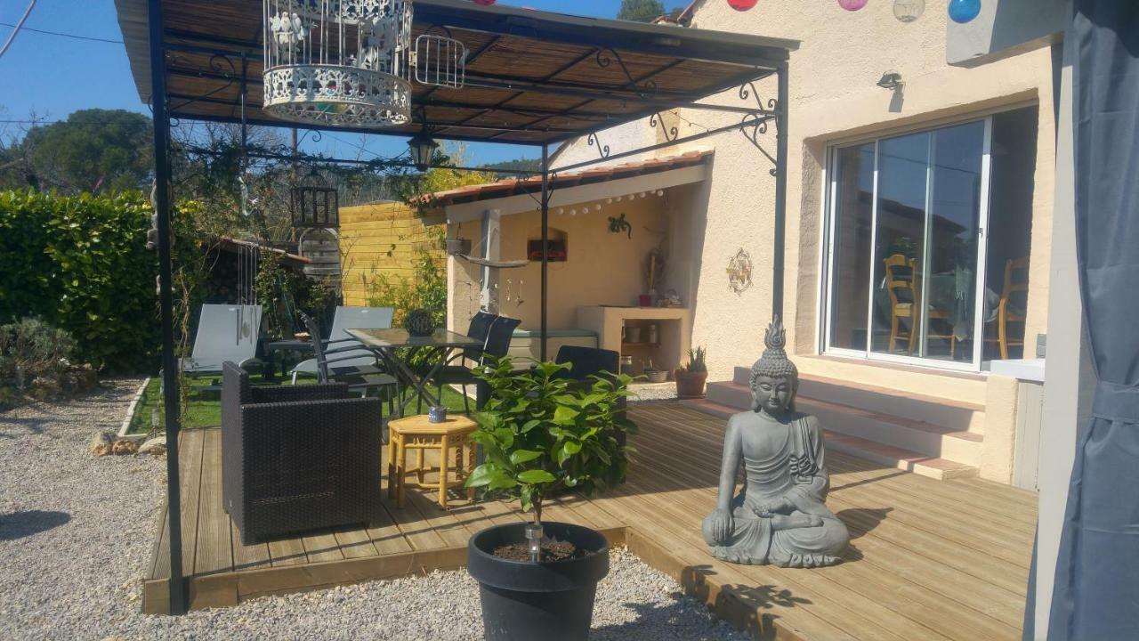 Gite Lapaz/Jacuzzi Prive/Piscine Draguignan Dış mekan fotoğraf